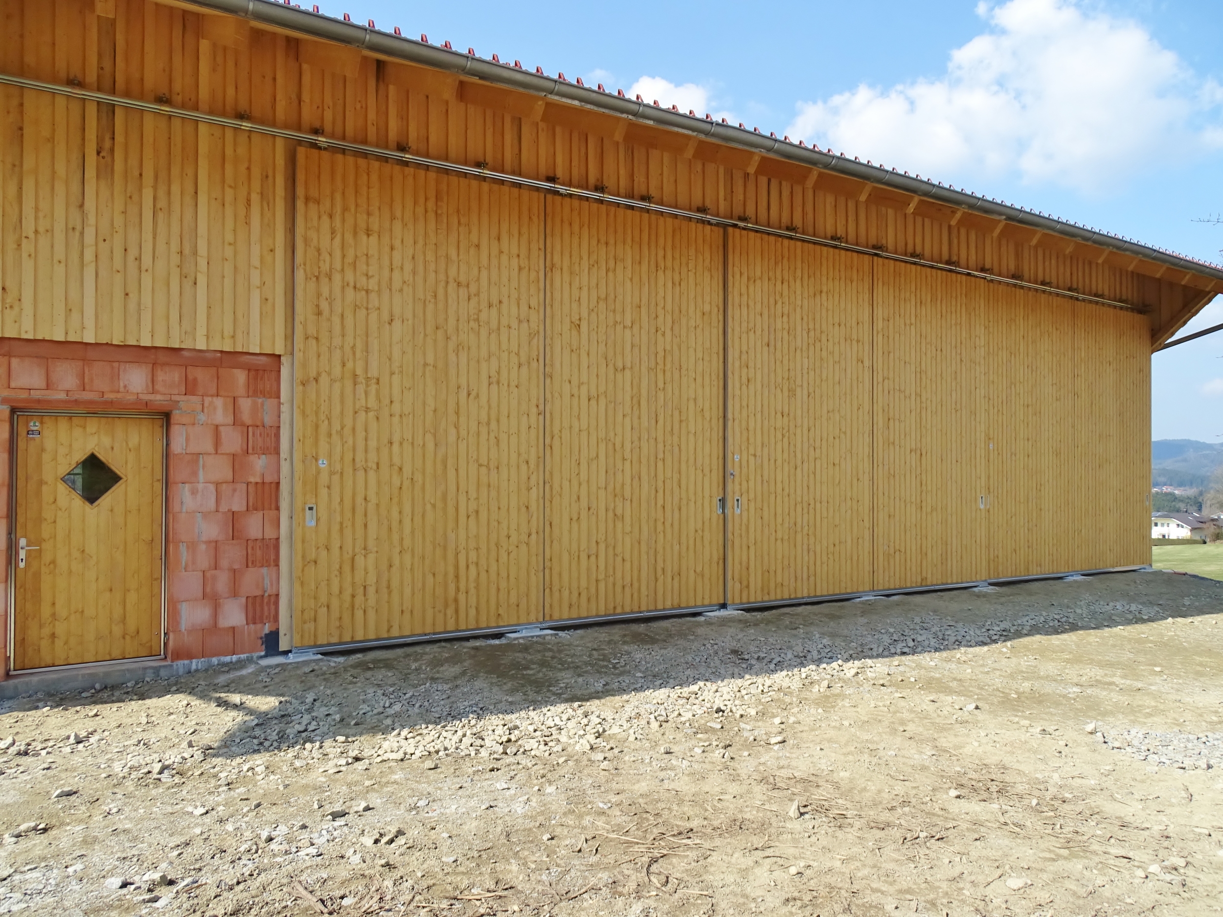 Schubtore für Maschienenhalle