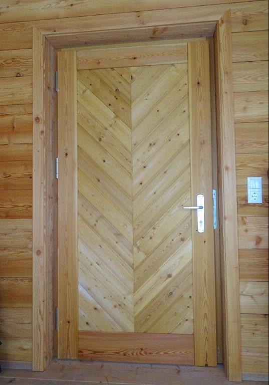 Holz-Eingangstür