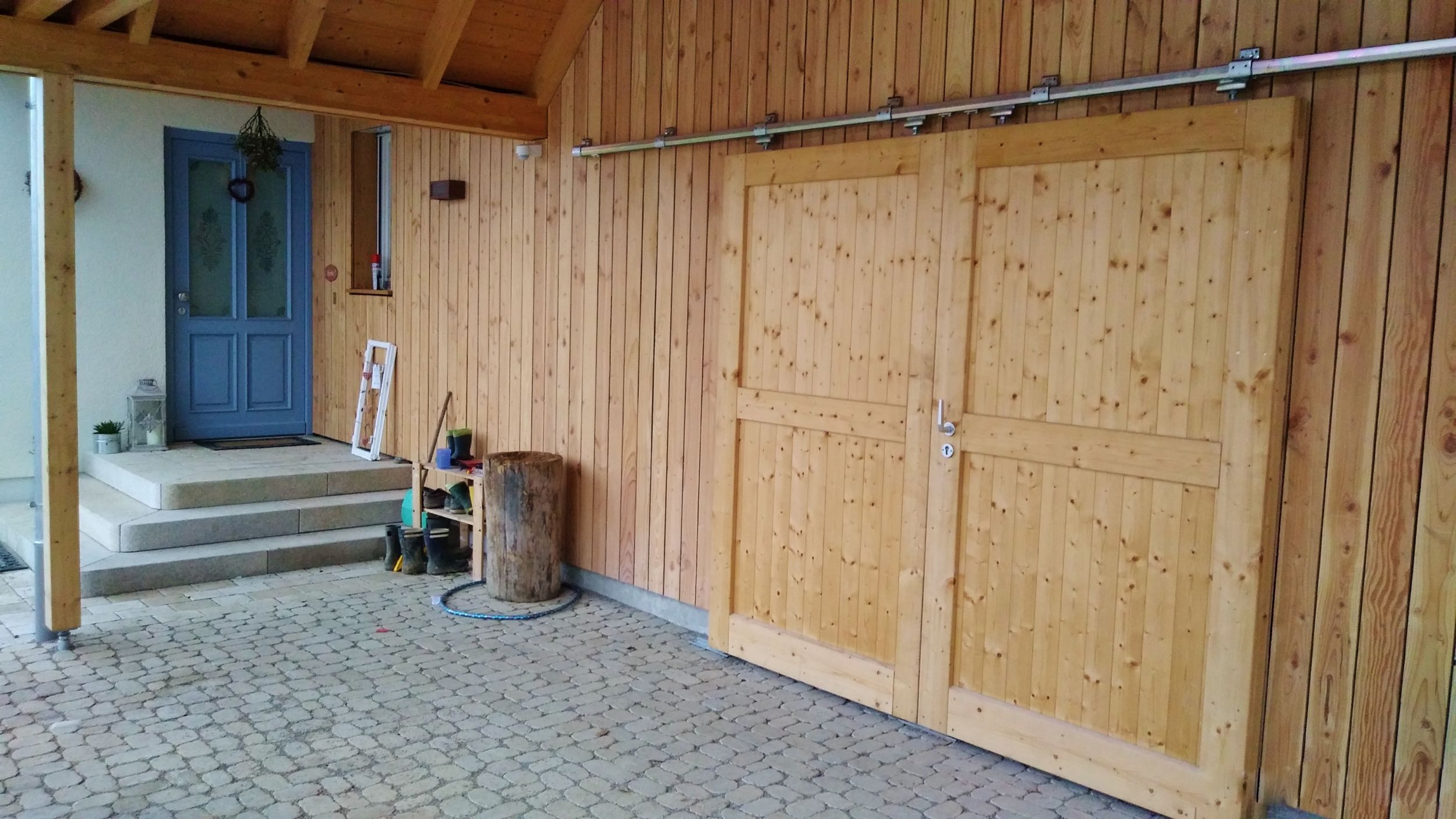 Schiebetore aus Holz - ALLEMANN® GmbH Holz- u. Metallprodukte